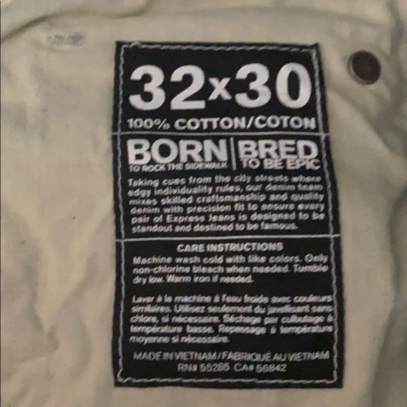NWT Men Express 32x30 ROCCO Slim Straight Leg - Picture 8 of 11